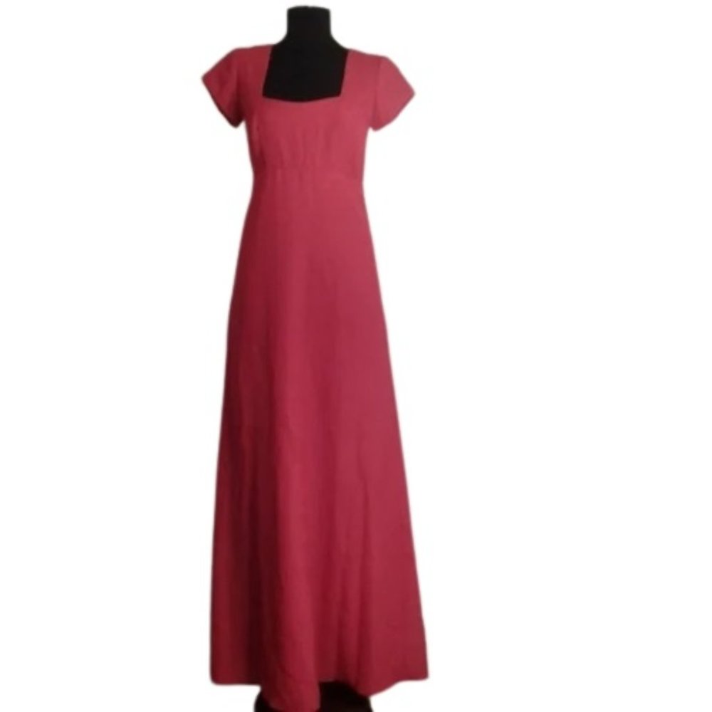 Bill Levkoff Bridesmaid dress Gown S Persimmon